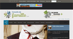 Desktop Screenshot of conseilsdefamille.com